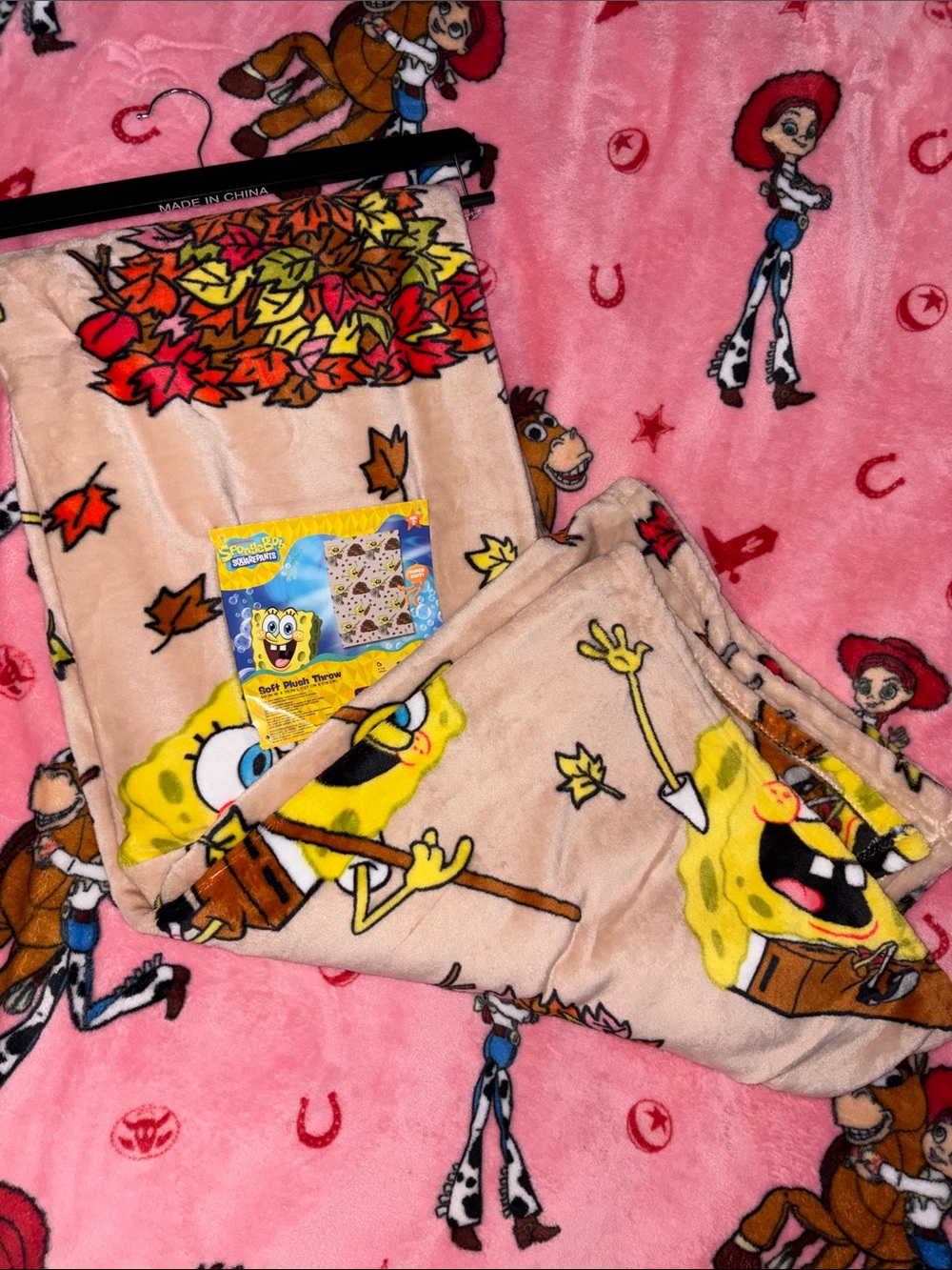 SpongeBob SquarePants Fall Throw Blanket
